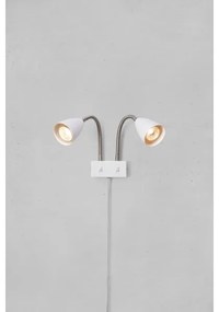 Markslöjd 108900 - Faretto da parete CIRO 2xGU10/7W/230V bianco