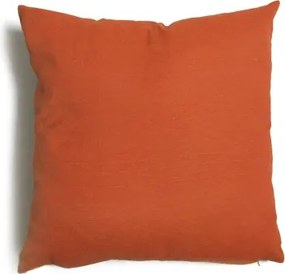 Cuscino quadrato da salotto 43x43 cm Tulipano Ruggine