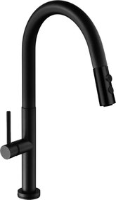 Mexen Ava rubinetto da cucina, nero - 672800-70