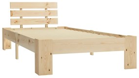 Giroletto in legno massello di pino 90x200 cm