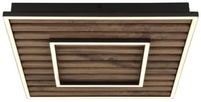 Globo 67345D1 - Lampada LED da soffitto WOODY 36W 230V 3000K 45x45 cm