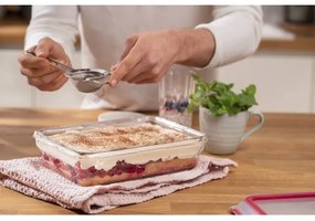 Tefal - Contenitore per alimenti 3 l MSEAL GLASS rosso/vetro