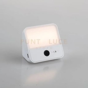 Lampada led aurika ricaricabile bianco led 1,25w 100lm 3000k dimmer...