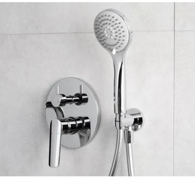 KFA Armatura 5029-501-00- Set doccia con rubinetto a incasso TANZANIT cromo lucido