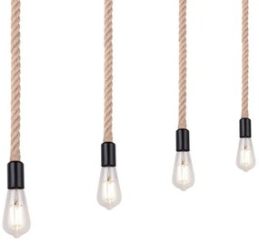 Globo 69029-4H - Lampadario a sospensione con filo ULLEU 4xE27/60W/230V