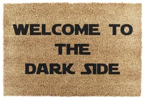 Zerbino in cocco 40x60 cm Welcome to the Darkside - Artsy Doormats