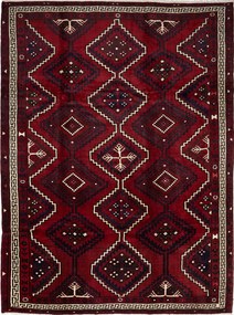 Lori Tappeto 320x240 Rosso (Iran) Annodato A Mano