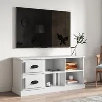 Mobile Porta TV Bianco 102x35,5x47,5 cm in Legno Multistratocod mxl 97202