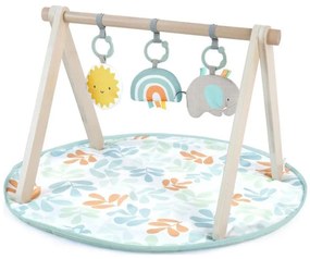 Ingenuity - Coperta per bambini per giocare con trapezio di legno SOLE VALLEY