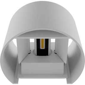 APLED - Applique a LED da esterno OVAL 2xLED/3W/230V IP65