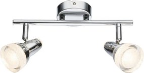 Globo 56134-2 - Faretto LED ALASKA 2xLED/4W/230V cromo lucido