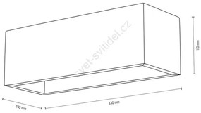 Spot-Light DO2251257 - Applique da parete KENZO 2xG9/6W/230V in pino