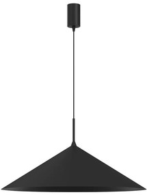 Lampadario sospeso su cavo CAPITAL 1xGX53/15W/230V Ø 60 cm nero