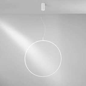 Lampadario LED design LED-TOORX-S80-BCO bianco Ø80cm, luce con 3 temperature di colore 4400 lumen, LUCE AMBIENTE DESIGN