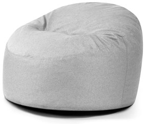 Pouf a sacco per bambini grigio chiaro Om 85 – SLOWDOWN