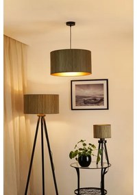 Brilagi - Lampadario a sospensione con filo BOSTON ROLLER 1xE27/15W/230V diametro 45 cm marrone/oro