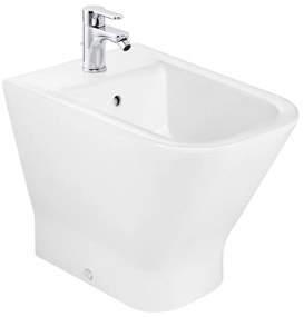 Roca A357477000 - Bidet a pavimento GAP in ceramica/bianco