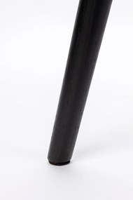 Sedia da pranzo color crema Jake – White Label