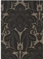 Little Greene Carta da parati Albemarle Street - Charcoal