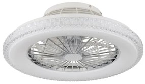 Globo 03654 - Ventilatore da soffitto dimmerabile a LED CORUSSO LED/40W/230V 3000-6500K + +TC