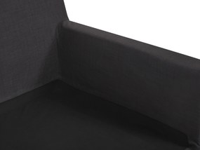 Fodera color nero per divano a 3 posti GILJA Beliani