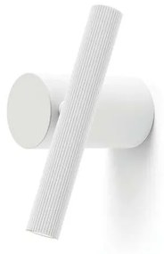 Luceplan - Doi Applique da Parete 2700K White/Ribbed White Luceplan