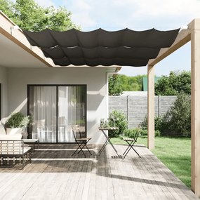 Paravento Verticale Antracite 140x270 Cm İn Tessuto Oxford /