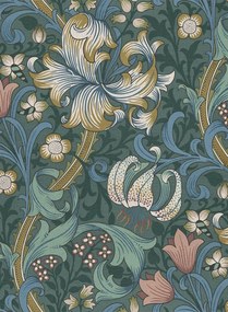 House of Hackney Carta da parati Golden Lily - Euphorbia