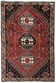 Shiraz Tappeto persiano 160 x 110 Rosso (Iran) Annodato A Mano