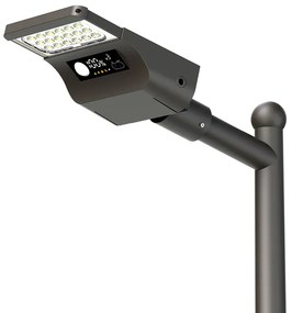 Lampione Solare 3000 Lumen con Telecomando "LMS-53"