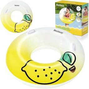 Bestway Flotatore Gonfiabile con Maniglie Jungla D114 cm +12 Anni Spiaggia Piscina
