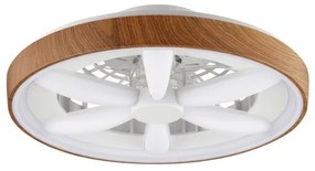 Brilliant - LED RGBW Ventilatore a soffitto dimmerabile GAIANO LED/24W/230V + +TC