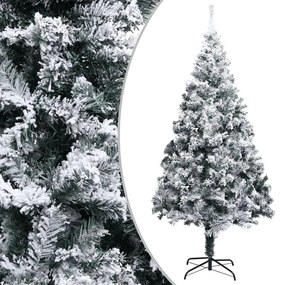 Albero Di Natale Artificiale Con Neve Verde 300 Cm Pvc /