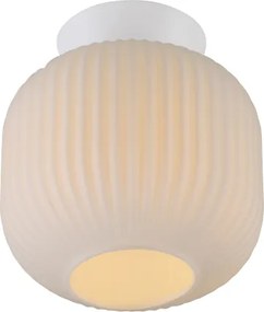 Schöner Wohnen 13574-16 - Plafoniera NAMI 1xE27/25W/230V Ø 20 cm bianca