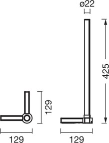 Osram - Lampada da tavolo LED RGBW dimmerabile SMART+ MAGIC LED/7,5W/230V nera Wi-Fi + telecomando