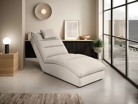 Chaise longue Pantelleria poltrona relax - Tessuto bianco