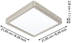 Eglo 900115 - Lampada da bagno LED dimmerabile FUEVA-Z LED/16,5W/230V IP44