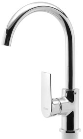 FERRO - Miscelatore per lavello ALGEO SQUARE cromo lucido