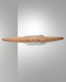 Ribot applique colore quercia a led 3000k - 17w - 1400 lm dimmerabi...