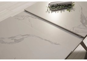 Tavolo da pranzo in ceramica 90x160 cm Lula - Marckeric