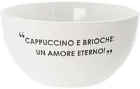 Ciotola 14 cm scritta Quotes bianca