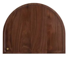 Sessio Vassoio Rounded Walnut/Oro - AYTM