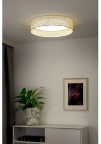 Duolla - Plafoniera LED ROLLER LED/24W/230V diametro 45 cm beige