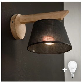 Brilagi - LED  Applique ANTHONY 1xE14/40W/230V quercia/nero