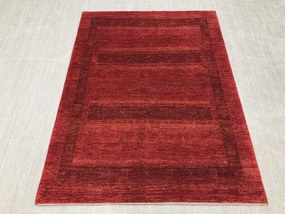 Loribaft Tappeto 200x150 Rosso (Iran) Annodato A Mano