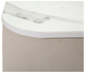 Consolle in beige-oro 40x120 cm Beauty - Mauro Ferretti