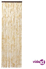 vidaXL Zanzariera Beige 56x200 cm Ciniglia