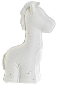 Lampada da tavolo DKD Home Decor 25W Porcellana Bianco LED 220 V Giraffa (18 x 10 x 25 cm) (18 cm)