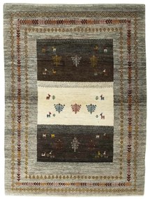 Gabbeh Tappeto 210x150 Marrone (Iran) Annodato A Mano