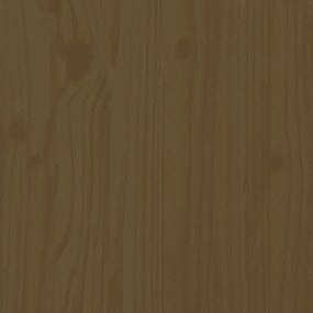 Giroletto marrone miele 140x200 cm in legno massello